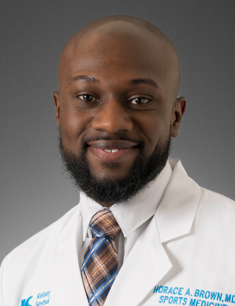 Portrait of Horace Brown, MD, CAQSM, Family Medicine, Sports Medicine specialist at Kelsey-Seybold Clinic.