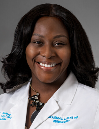 Portrait of Nneamaka Ezekwe, MD, Dermatology specialist at Kelsey-Seybold Clinic.