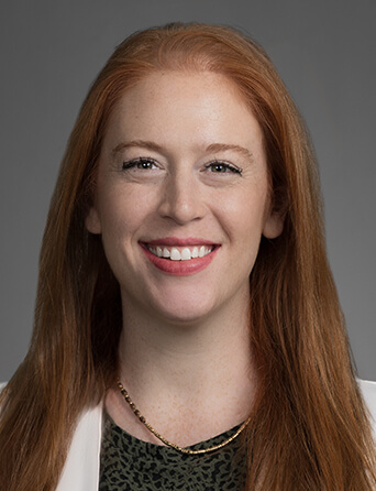 Portrait of Ashley Lamping Kennedy, DO, OB/GYN specialist at Kelsey-Seybold Clinic.