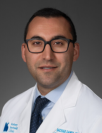 Portrait of Bachar Samra, MD,  specialist at Kelsey-Seybold Clinic.