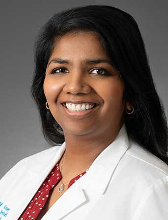 Portrait of Karthika Amaranathan, MD, Radiology specialist at Kelsey-Seybold Clinic.