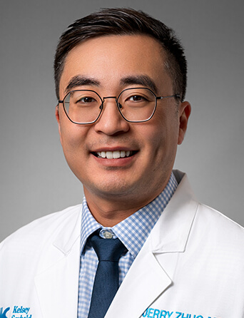 Portrait of Jerry Zhuo, MD, Urology specialist at Kelsey-Seybold Clinic.