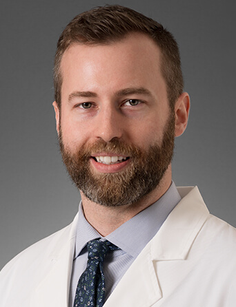 Portrait of Adam Brouillard, MD, MBA, FACC, RPVI, Cardiology specialist at Kelsey-Seybold Clinic.