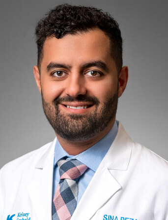 Portrait of Sina Rezaei, MD, Ophthalmology specialist at Kelsey-Seybold Clinic.