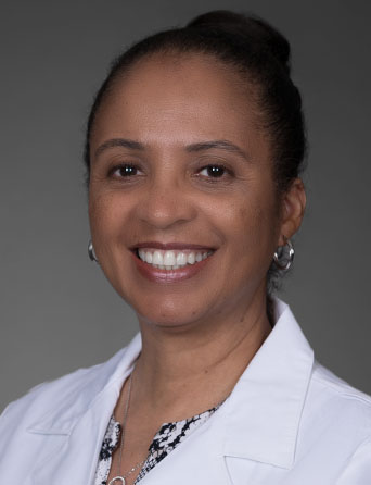 Portrait of Angela Davis, MD, FAAD, Dermatology specialist at Kelsey-Seybold Clinic.