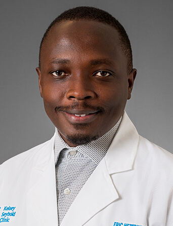 Portrait of Eric Nezerwa, MD, Family Medicine specialist at Kelsey-Seybold Clinic.